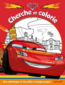 Cars. Des coloriages et des défis à chaque page ! - COLLECTIF