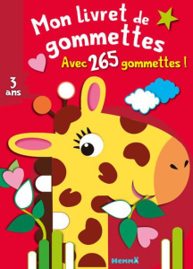Mon livret de gommettes Girafe. Avec 265 gommettes ! - Piette Nadine