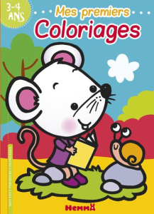 Mes premiers coloriages. Souris - COLLECTIF