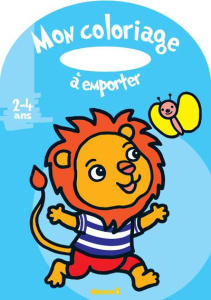 Mon coloriage à emporter Lion - Didierjean Marie-Anne