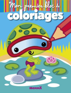 Mon premier bloc de coloriages. Animaux rigolos - COLLECTIF