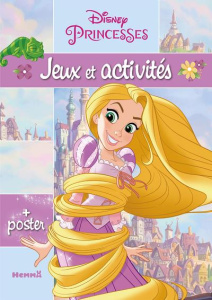 Jeux et activités Disney Princesses poster - COLLECTIF/DISNEY