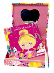Girly, Mon coffret secret. Une jolie boîte avec miroir et un carnet d'amitié avec cadenas 2 clefs - COLLECTIF