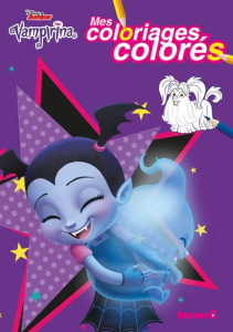 Mes coloriages colorés Vampirina - COLLECTIF