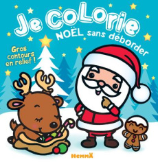 Je colorie Noël sans déborder Bonhomme pain d'épices - PIETTE NADINE