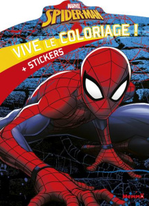 Marvel Spider-Man vive le coloriage ! stickers - COLLECTIF