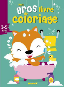Mon gros livre de coloriage. Renard - COLLECTIF