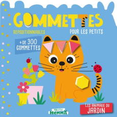Les animaux du jardin. Gommettes pour les petits - CAROTTE ET COMPAGNIE