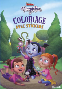 Coloriage avec stickers Vampirina - COLLECTIF