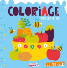 Le potager. Coloriage pour les petits - CAROTTE ET COMPAGNIE