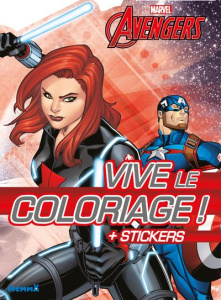 Marvel Avengers Black Widow. Avec stickers - COLLECTIF