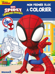 Mon premier bloc à colorier Spidey and his amazing friends - COLLECTIF