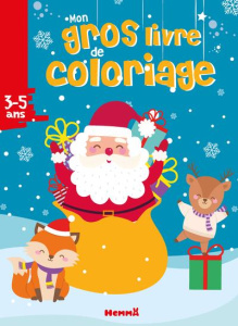 Mon gros livre de coloriage Père Noël - COLLECTIF