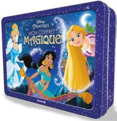 Mon coffret magique Disney Princesses. Avec 1 jolie toise, des autocollants, 12 crayons de couleur, - COLLECTIF