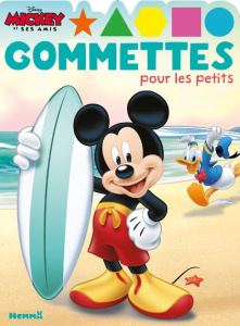Gommettes pour les petits - Mickey et ses amis, Mickey Surf - COLLECTIF