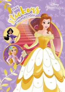 Mes stickers numérotés Disney princesses - COLLECTIF