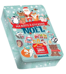 Ma boite à stickers Noël. Avec plus de 1000 stickers ! - COLLECTIF
