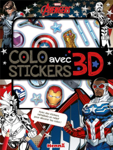 Marvel Avengers. Colo avec stickers 3D - COLLECTIF