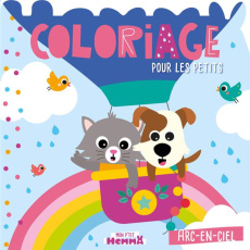 Coloriage pour les petits. Arc-en-ciel - CAROTTE ET COMPAGNIE