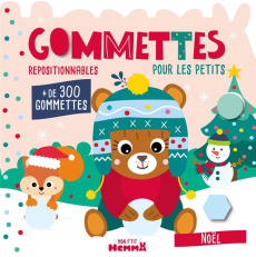 Gommettes pour les petits - Noël.   de 300 gommettes repositionnables - CAROTTE ET COMPAGNIE