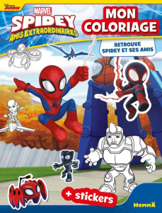 Mon coloriage Spidey et ses amis extraordinaires - COLLECTIF