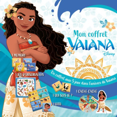 DISNEY VAIANA - MON COFFRET JEUX - MON COFFRET VAIANA - COLLECTIF