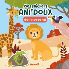 Mes stickers Ani'doux de la savane - Pillow Mad