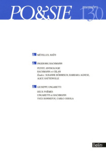 Po&sie N° 130 - Deguy Michel