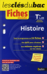 Histoire Tles L, ES. Fiches détachables - Dayries Pascale ; Lequain Elodie