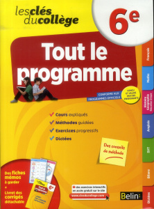 Clés du collège - Tout le programme 6e - Chefdor Franck ; Dumont Marie ; Zanini Virginie ;