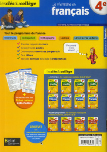 Clés du collège - Français 4e - COLLECTIF