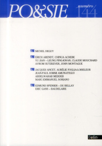 Po&sie N° 144, 2013/2 - COLLECTIF