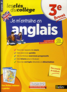 Je m'entraine en anglais 3e - Chalaye Nicole