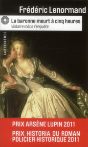 LA BARONNE MEURT A CINQ HEURES - LENORMAND FREDERIC
