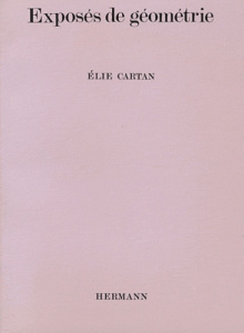 Exposés de géométrie. Les espaces métriques fondés sur la notion d'aires ; Les espaces de Finsler - Cartan Elie