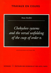 CHEBYSHEV SYSTEMS AND THE VERSAL UNFOLDING OF THE CUSPS OF ORDER. Edition en anglais - Mardesic Pavao