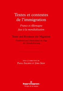 Textes et contextes de l'immigration. France et Allemagne face à la mondialisation - Salerni Paola ; Senf Jörg