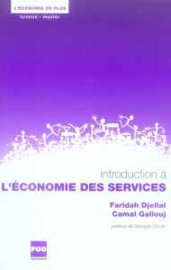 INTRODUCTION A L'ECONOMIE DES SERVICES - DJELLAL-GALLOUJ