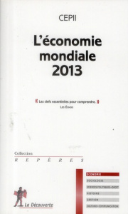 L'économie mondiale 2013 - CEPII