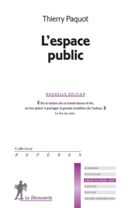 L'espace public - Paquot Thierry