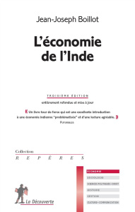 L'économie de l'Inde. 3e édition - Boillot Jean-Joseph