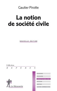 La notion de société civile - Pirotte Gautier