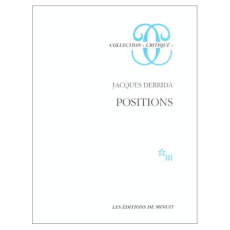 Positions - Derrida Jacques ; Ronse Henri ; Kristeva Julia ; H