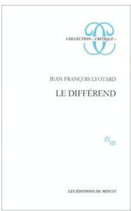 Le différend - Lyotard Jean-François