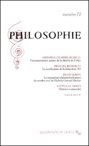 Philosophie N° 72 - COLLECTIF