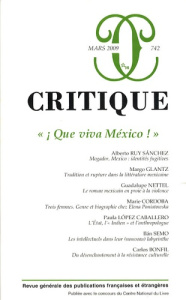 Critique N° 742 - Roger Philippe ; Glantz Margo ; Nettel Guadalupe ;
