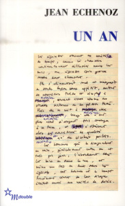 Un an - Echenoz Jean