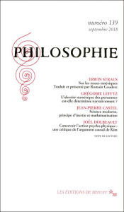 Philosophie N° 139, septembre 2018 - Pradelle Dominique