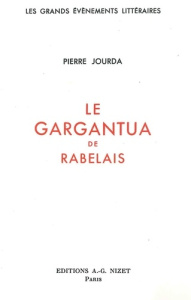 Le Gargantua de Rabelais - Jourda Pierre