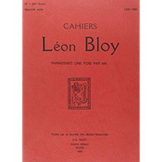 Cahiers Léon Bloy, Nouvelle série n°1, 1989-1990 - COLLECTIF